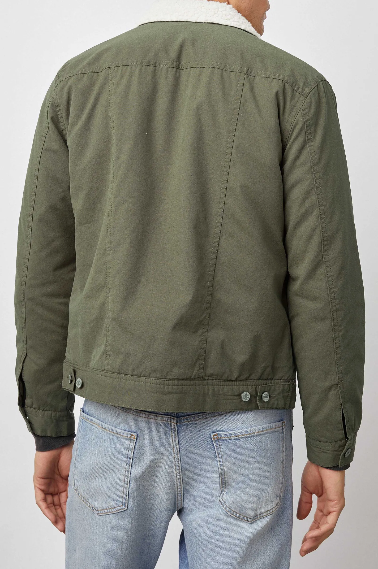 Heren Rails Mckinley Jas - Olijf