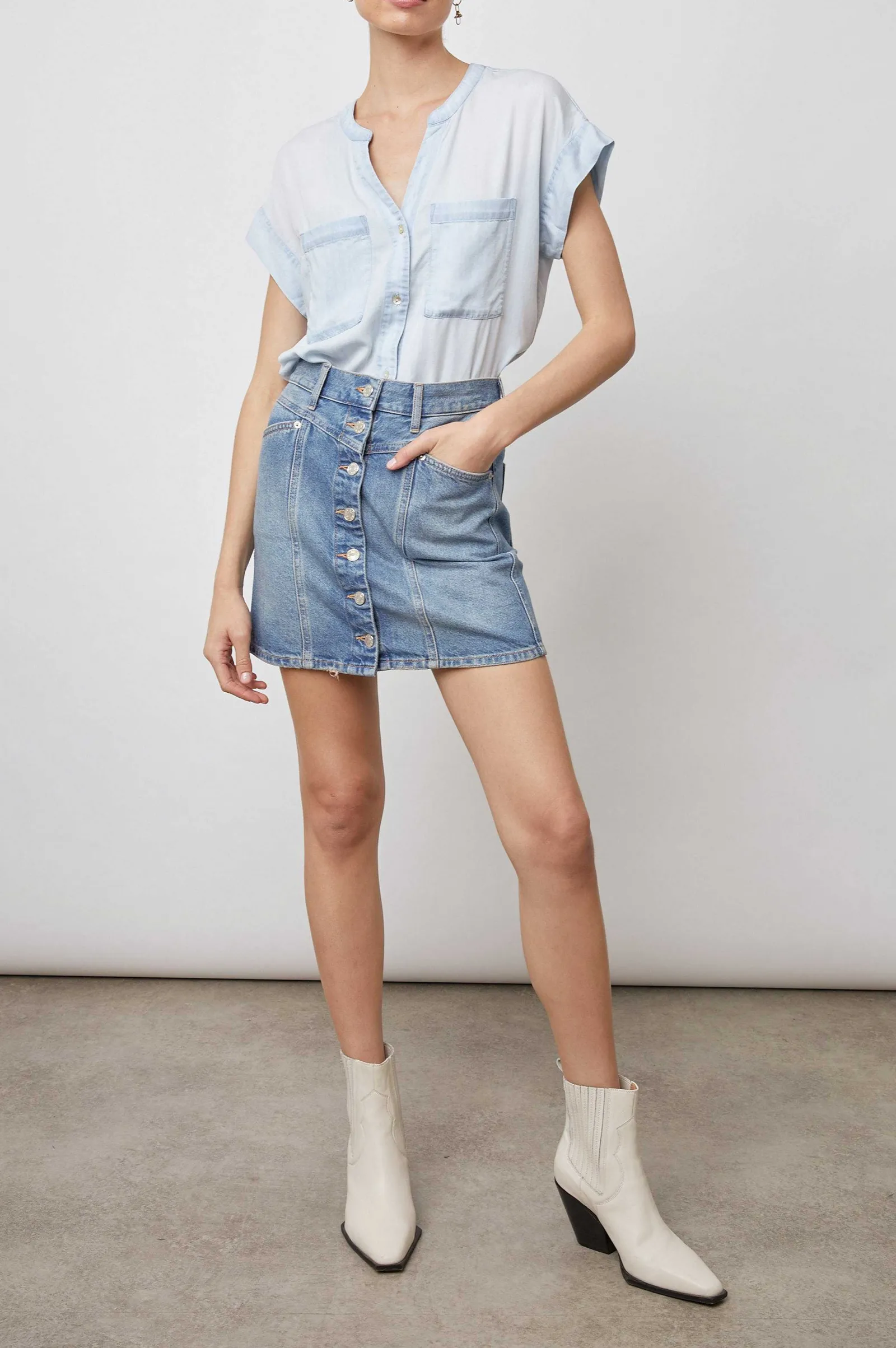Vrouwen Rails Mel Overhemd - Lichte Vintage