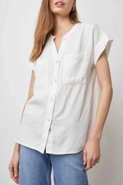 Vrouwen Rails Mel Overhemd - Wit