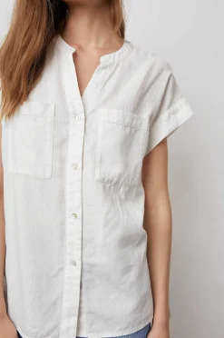 Vrouwen Rails Mel Overhemd - Wit