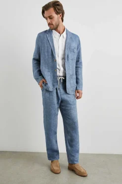 Heren Rails Mercer Broek - Blauwe Mirage