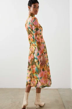 Vrouwen Rails Mona Jurk - Terra Bloemen