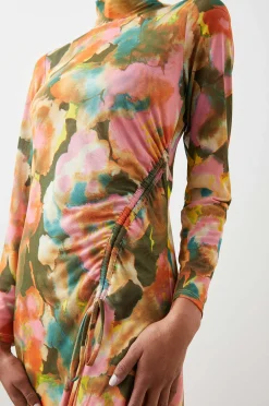Vrouwen Rails Mona Jurk - Terra Bloemen