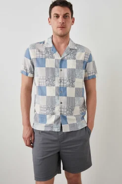 Heren Rails Moreno Shirt - Lente Patchwork