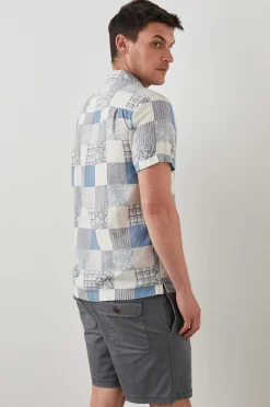 Heren Rails Moreno Shirt - Lente Patchwork