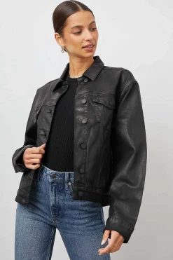 Vrouwen Rails Mulholland Jas - Gecoate Noir