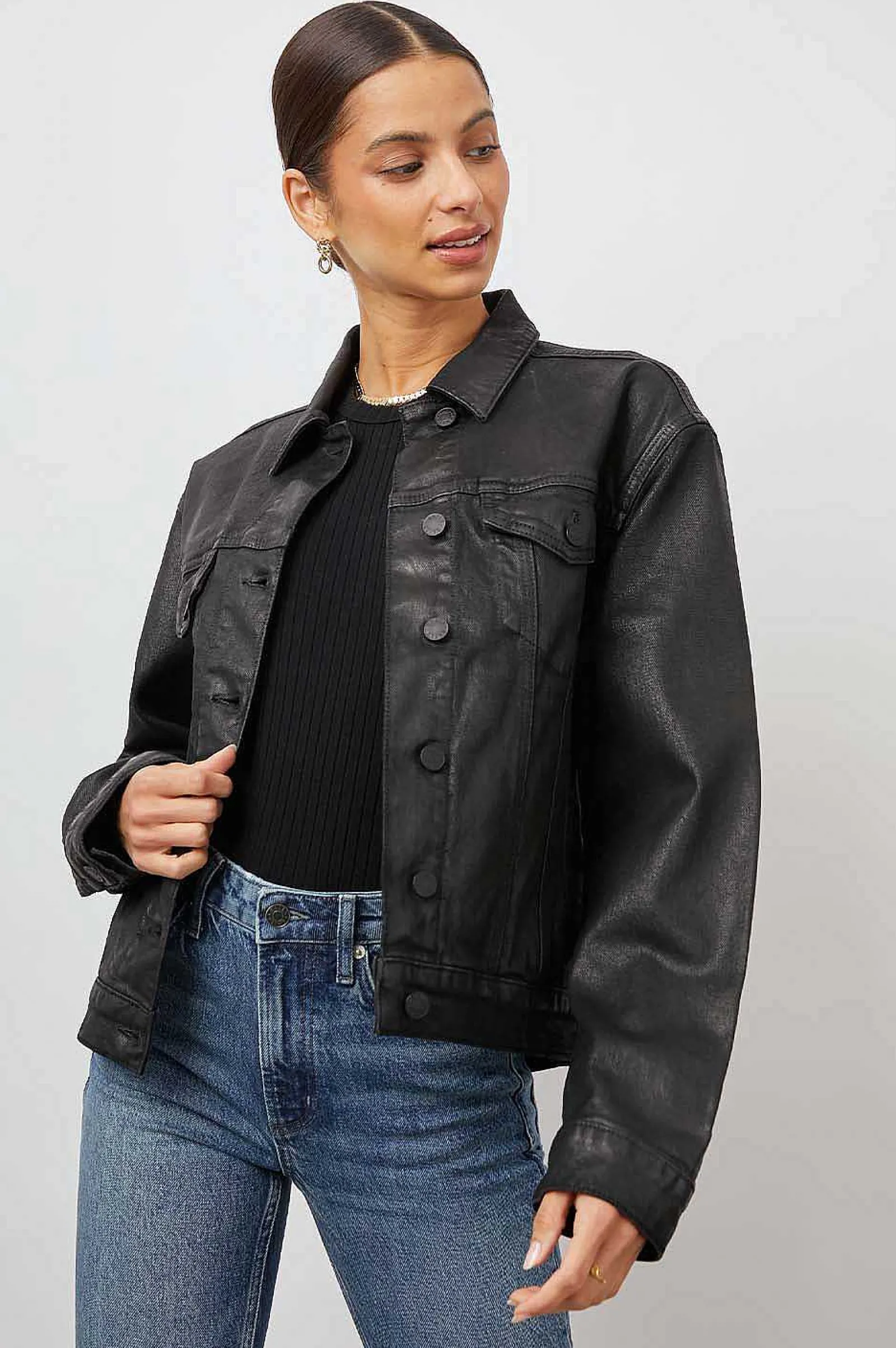 Vrouwen Rails Mulholland Jas - Gecoate Noir