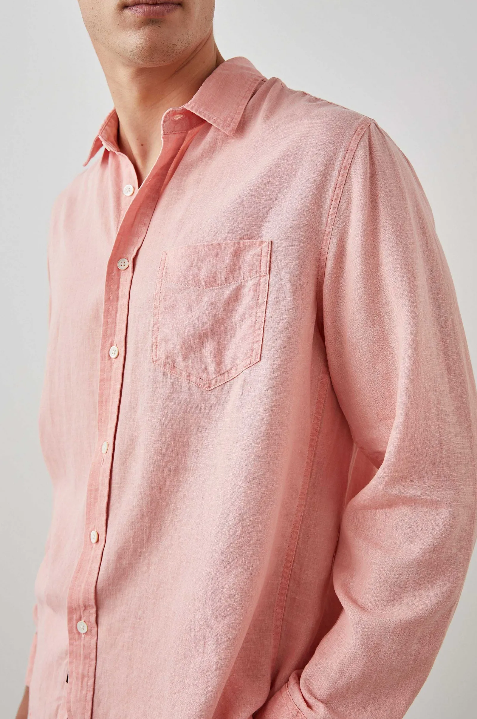 Heren Rails Mykonos Shirt - Agaat