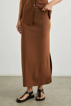 Vrouwen Rails Nora Rok - Cacao