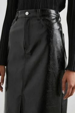 Vrouwen Rails Norma Rok - Zwart Patent