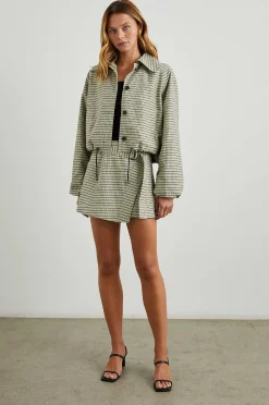 Vrouwen Rails North Jas - Sage Mini Ruit