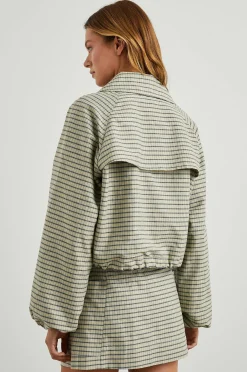 Vrouwen Rails North Jas - Sage Mini Ruit