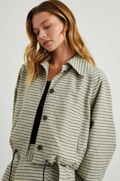 Vrouwen Rails North Jas - Sage Mini Ruit