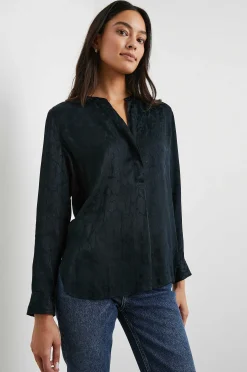 Vrouwen Rails Parel Top - Onyx Luipaard