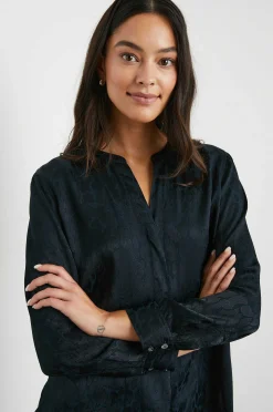 Vrouwen Rails Parel Top - Onyx Luipaard
