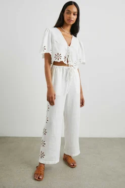Vrouwen Rails Pari Top - Wit Oogje