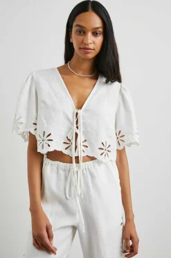 Vrouwen Rails Pari Top - Wit Oogje