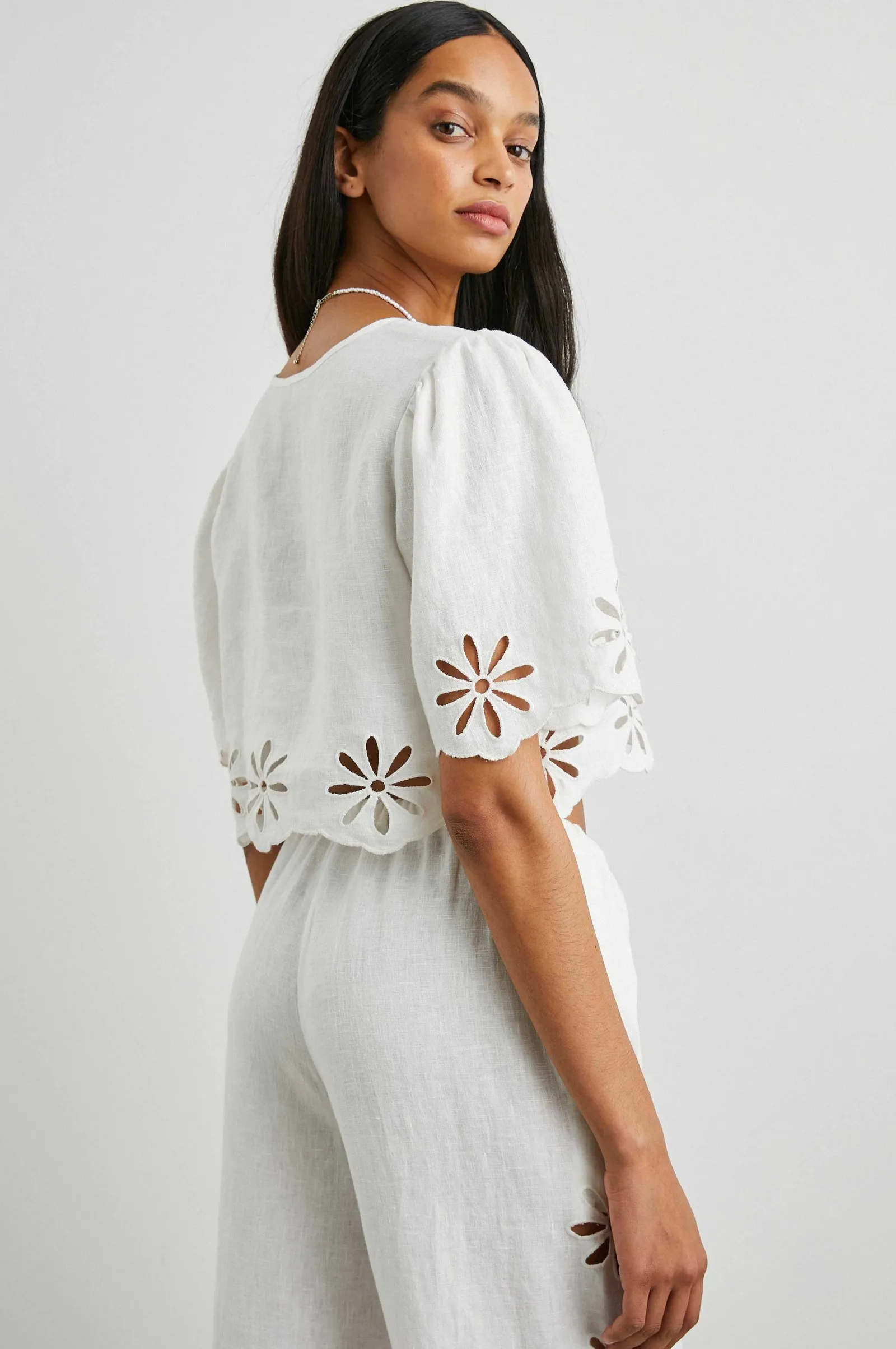 Vrouwen Rails Pari Top - Wit Oogje