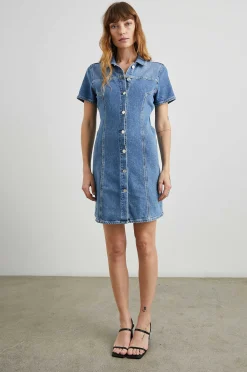 Vrouwen Rails Pasadena Jurk - Cadet Blauw
