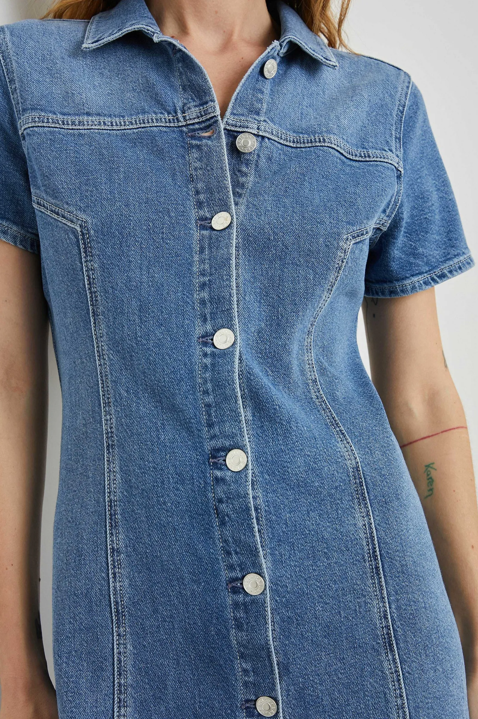 Vrouwen Rails Pasadena Jurk - Cadet Blauw