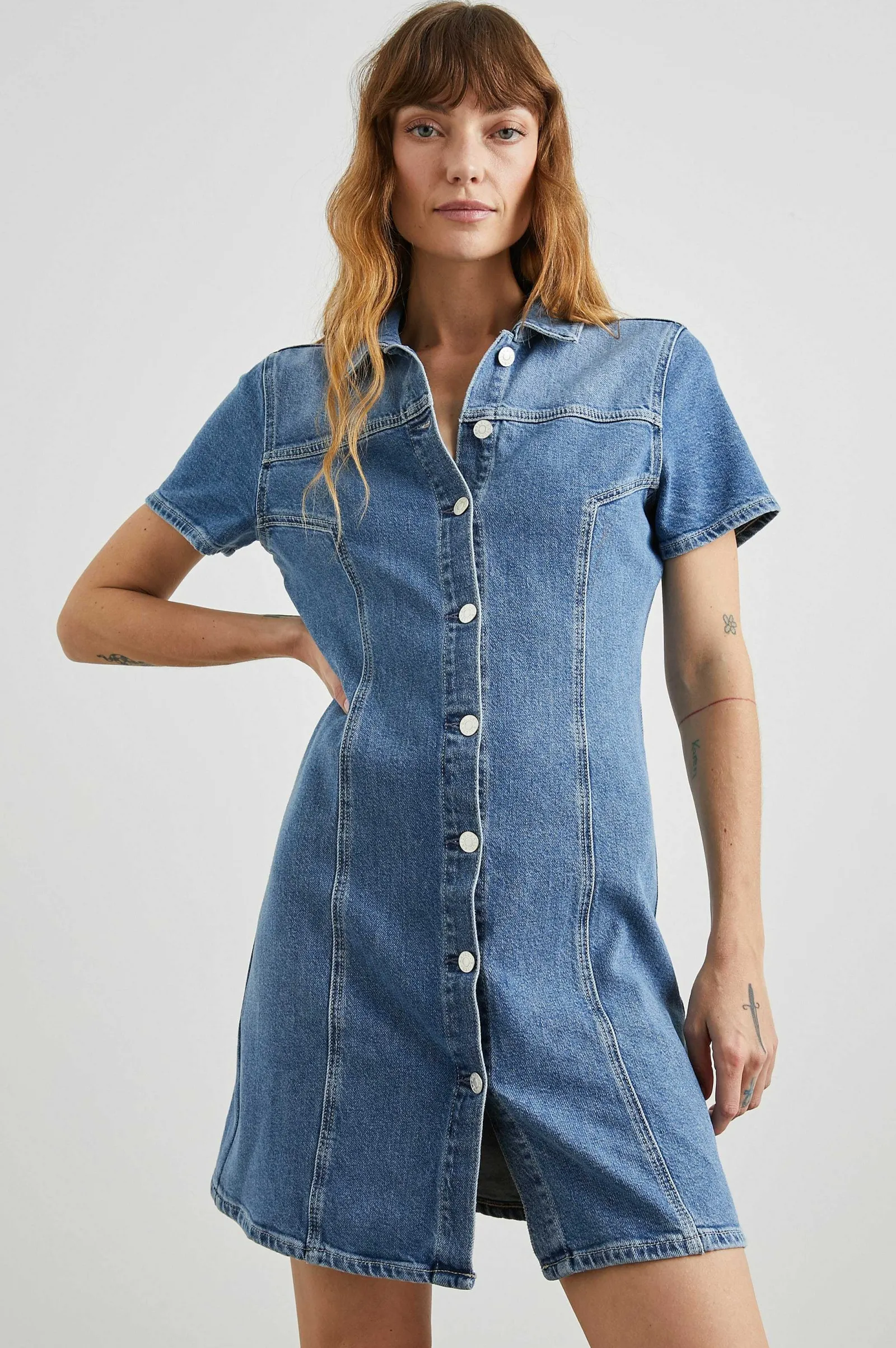 Vrouwen Rails Pasadena Jurk - Cadet Blauw