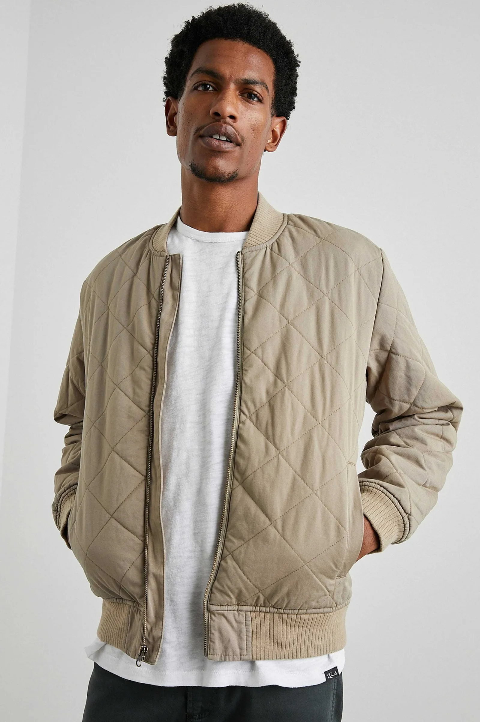 Heren Rails Peninsula Jas - Vintage Khaki