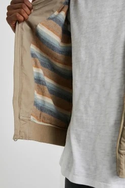 Heren Rails Peninsula Jas - Vintage Khaki