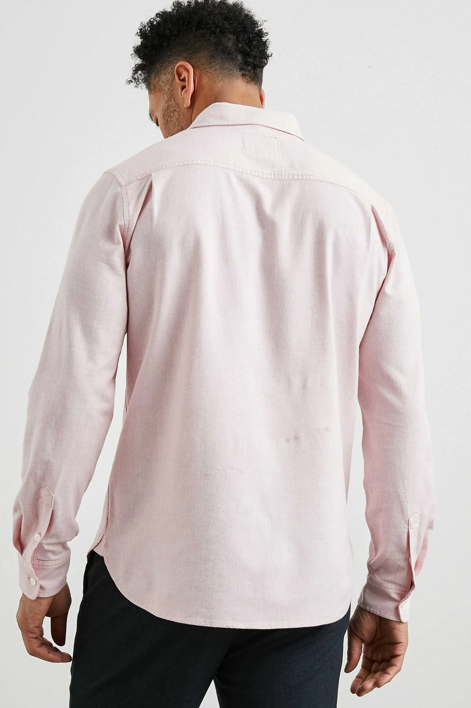 Heren Rails Perry Overhemd - Perfect Roze Oxford