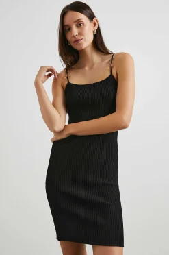 Vrouwen Rails Pilar Jurk - Zwart