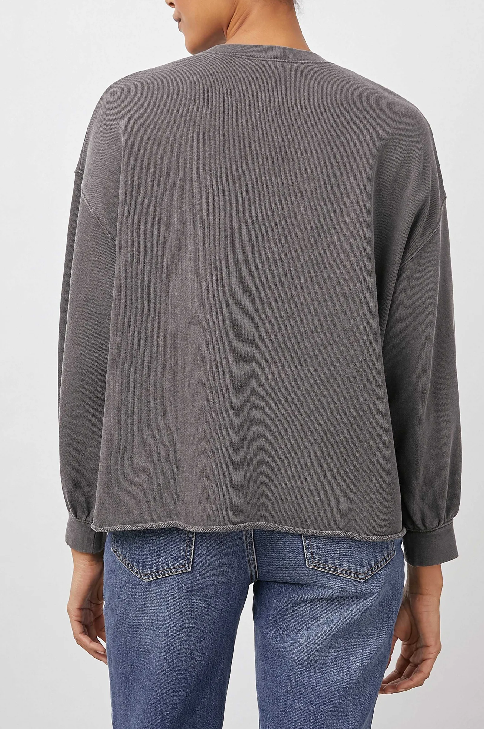 Vrouwen Rails Handtekening Sweatshirt - Vintage Zwart