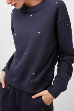 Vrouwen Rails Ramona Sweatshirt - Marine Knopen