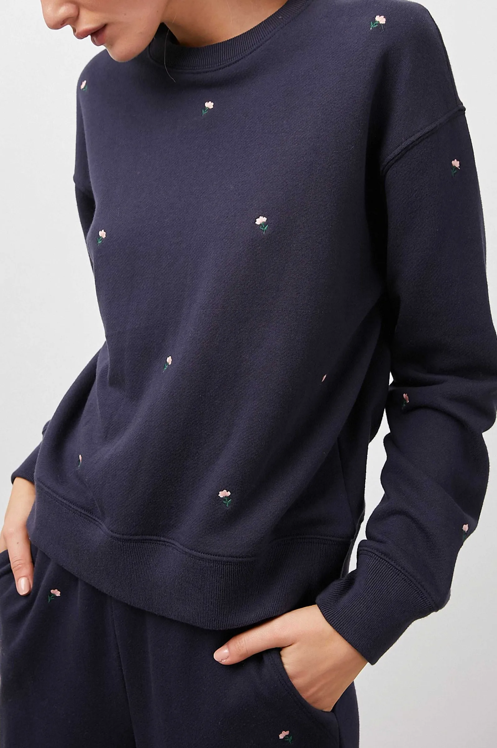 Vrouwen Rails Ramona Sweatshirt - Marine Knopen