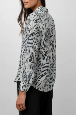 Vrouwen Rails Rebel Shirt - Ivoor Sneeuw Luipaard