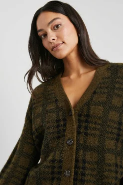 Vrouwen Rails Reese Vest - Olijf Plaid