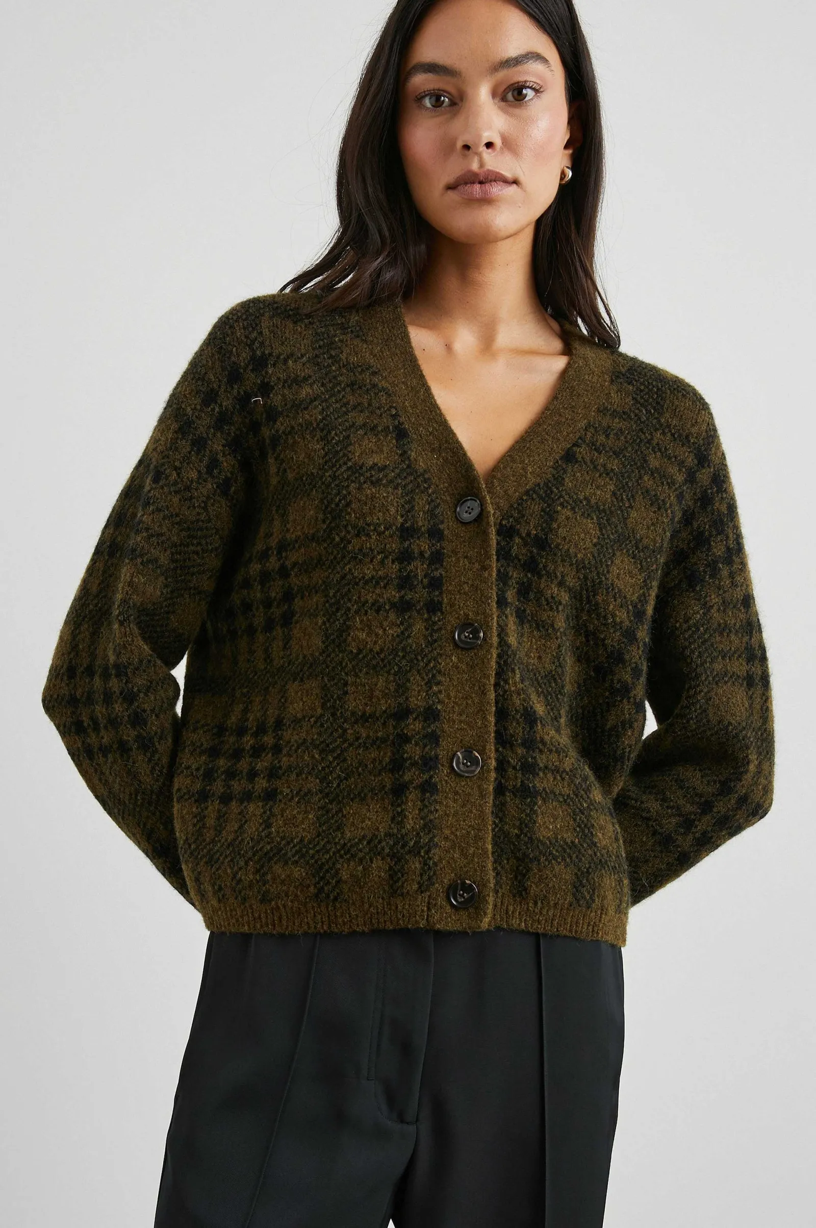 Vrouwen Rails Reese Vest - Olijf Plaid