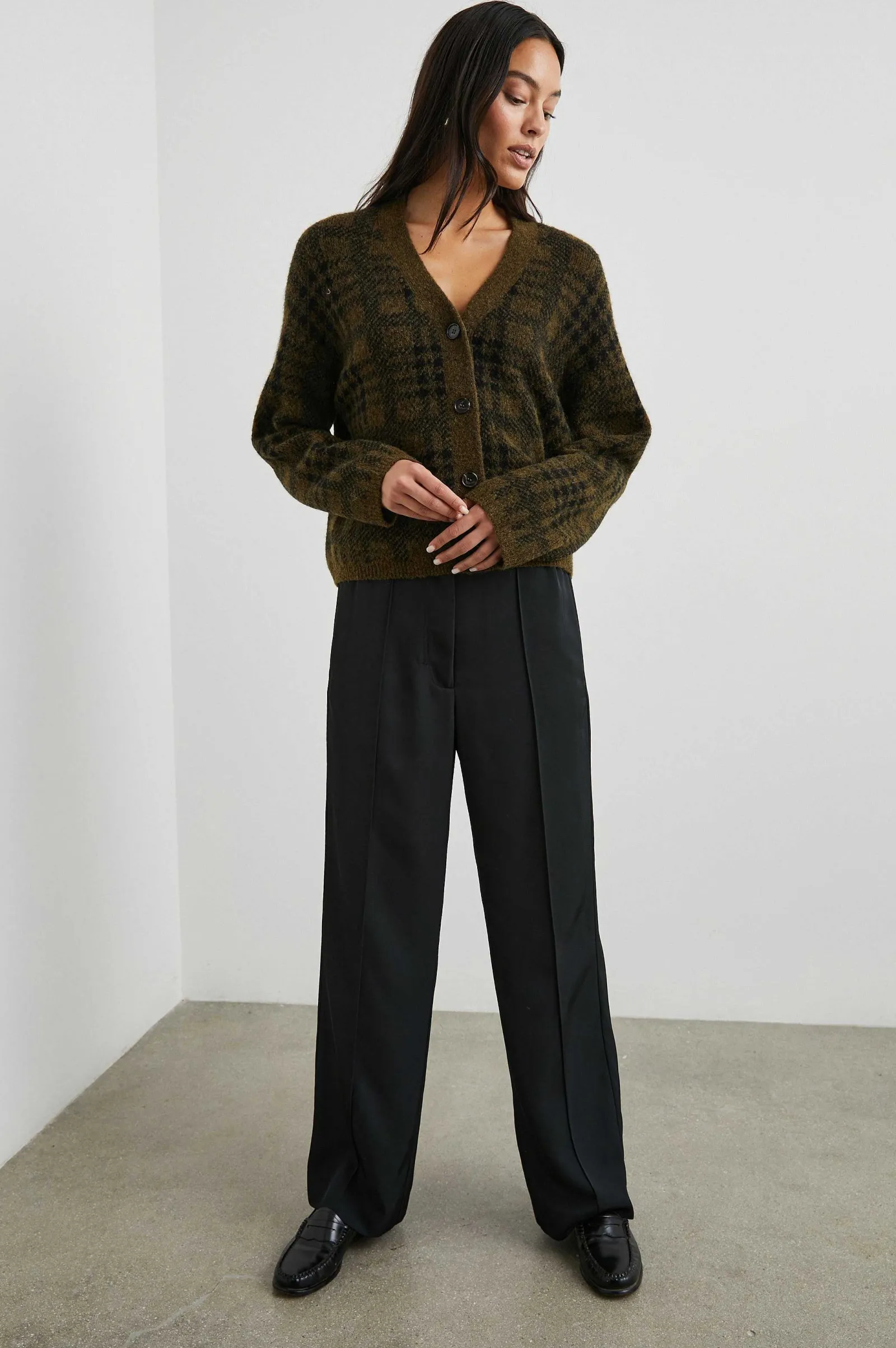 Vrouwen Rails Reese Vest - Olijf Plaid