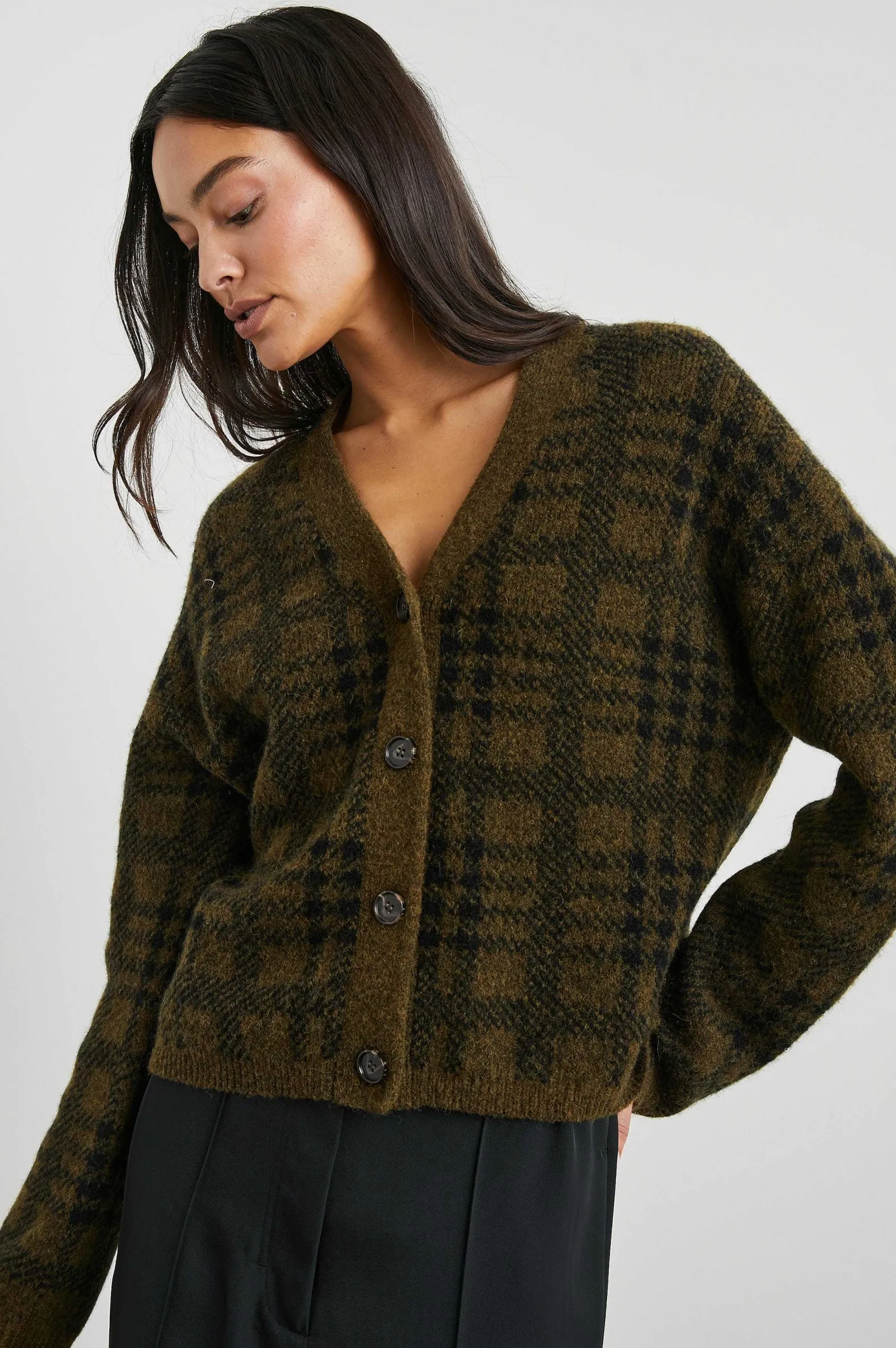 Vrouwen Rails Reese Vest - Olijf Plaid