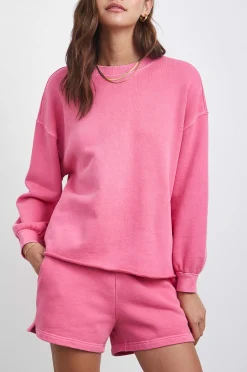 Vrouwen Rails Reeves Sweatshirt - Hibiscus