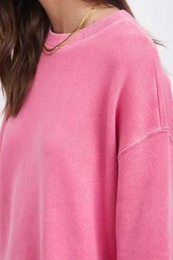 Vrouwen Rails Reeves Sweatshirt - Hibiscus