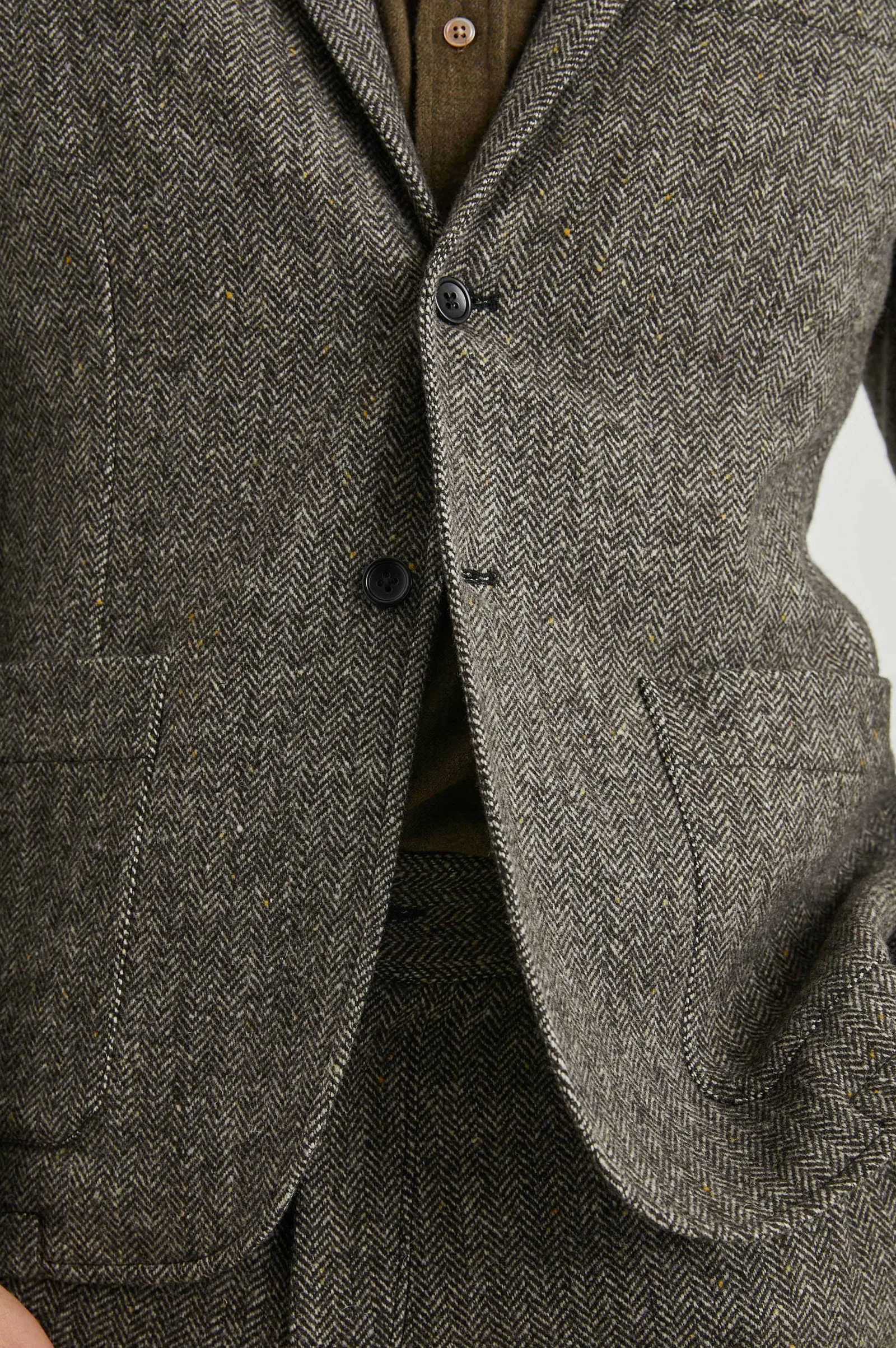 Heren Rails Reynard Blazer - Hoogland Tweed