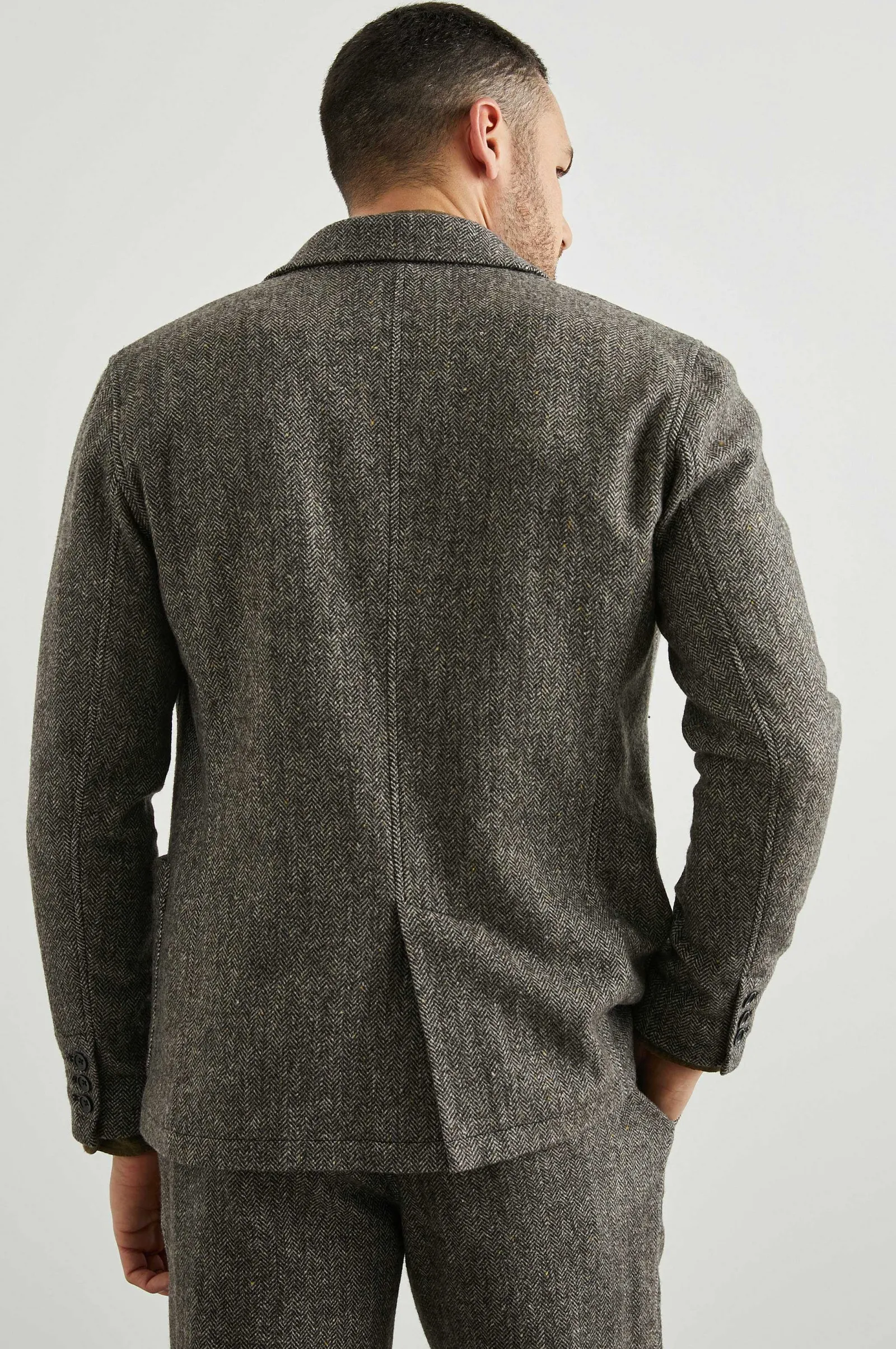 Heren Rails Reynard Blazer - Hoogland Tweed
