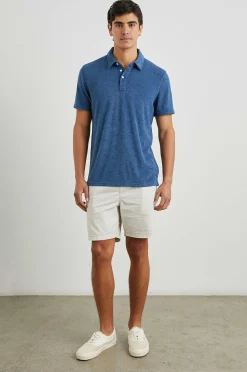 Heren Rails Rhen Poloshirt - Ensign Blauw