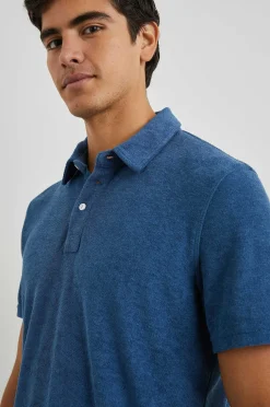 Heren Rails Rhen Poloshirt - Ensign Blauw
