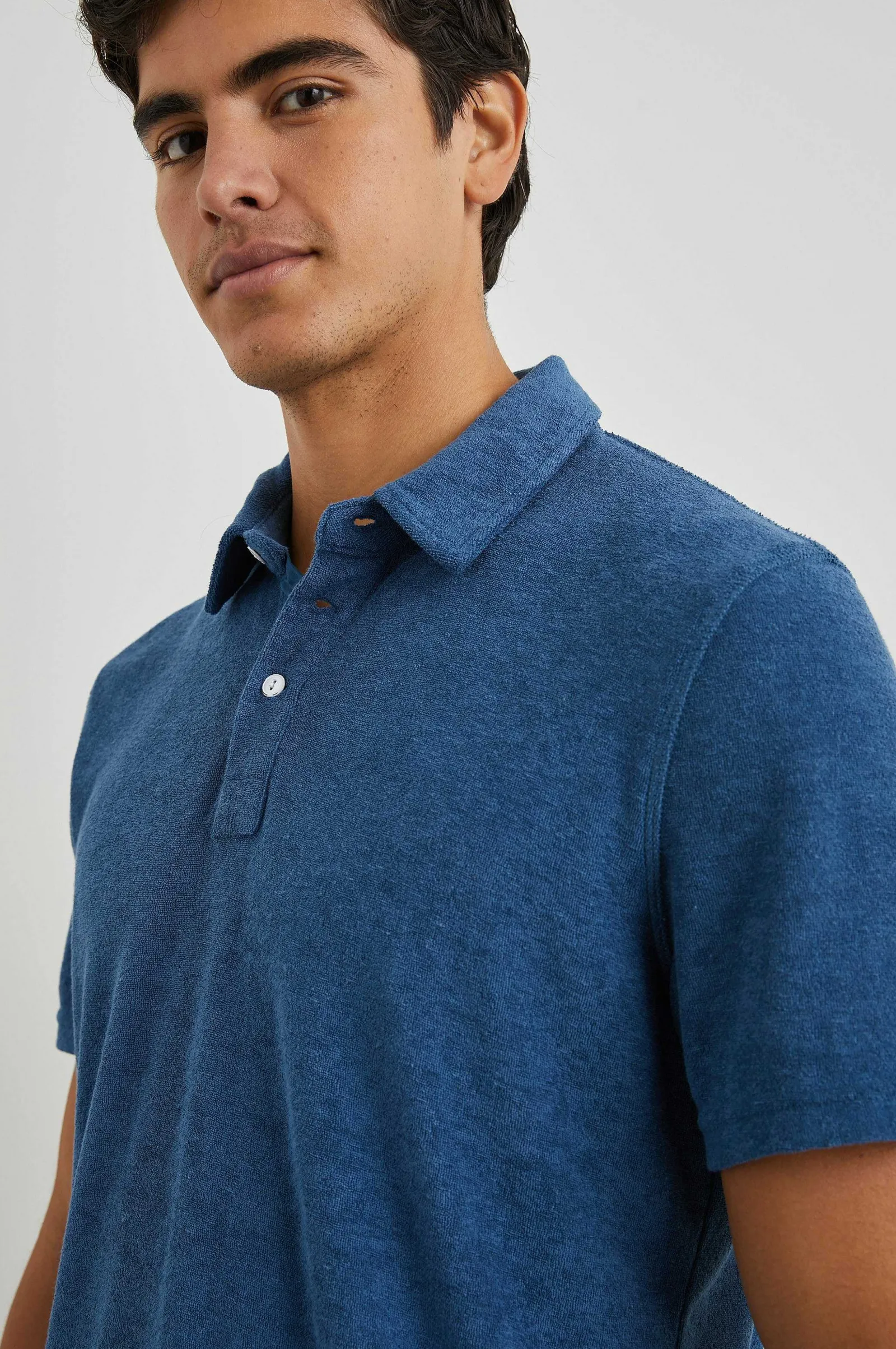 Heren Rails Rhen Poloshirt - Ensign Blauw