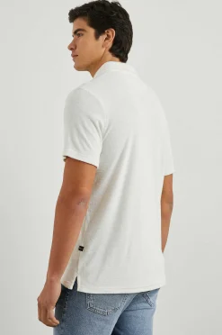 Heren Rails Rhen Poloshirt - Parel