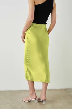 Vrouwen Rails Rok Adrienne - Chartreuse
