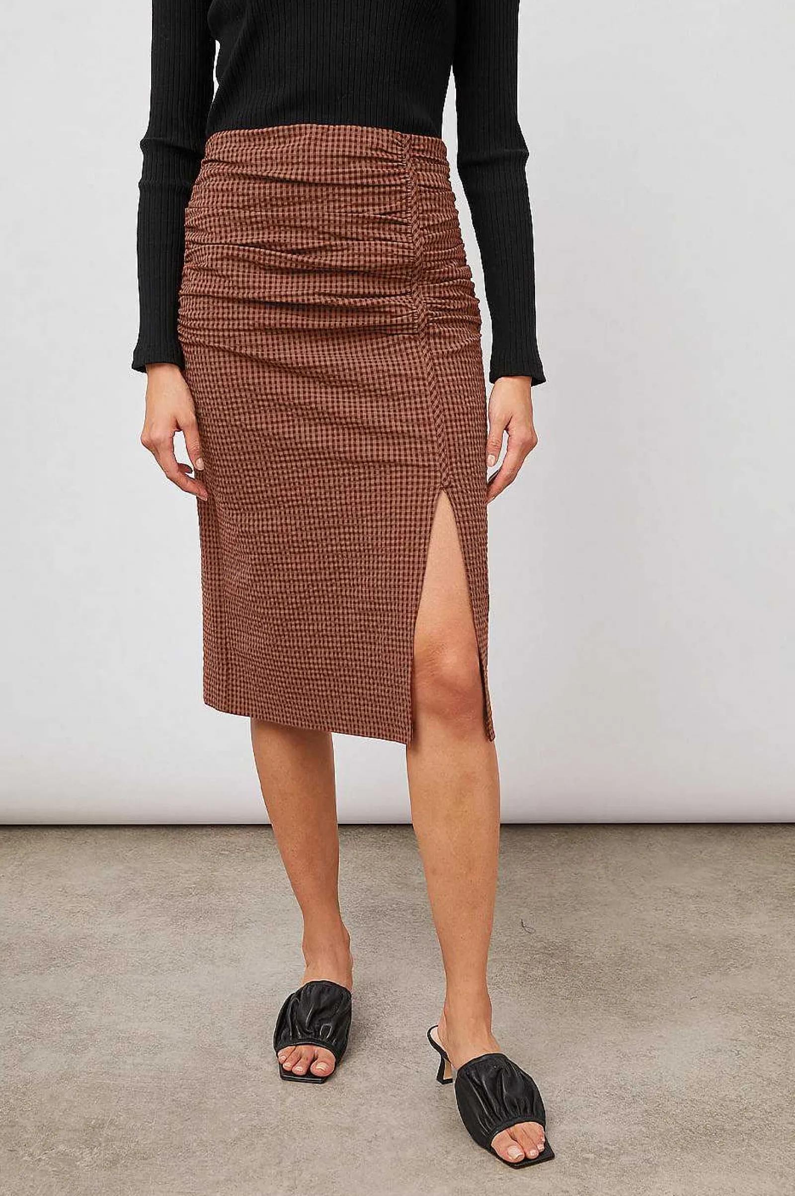 Vrouwen Rails Rok Luci - Russet Gingham