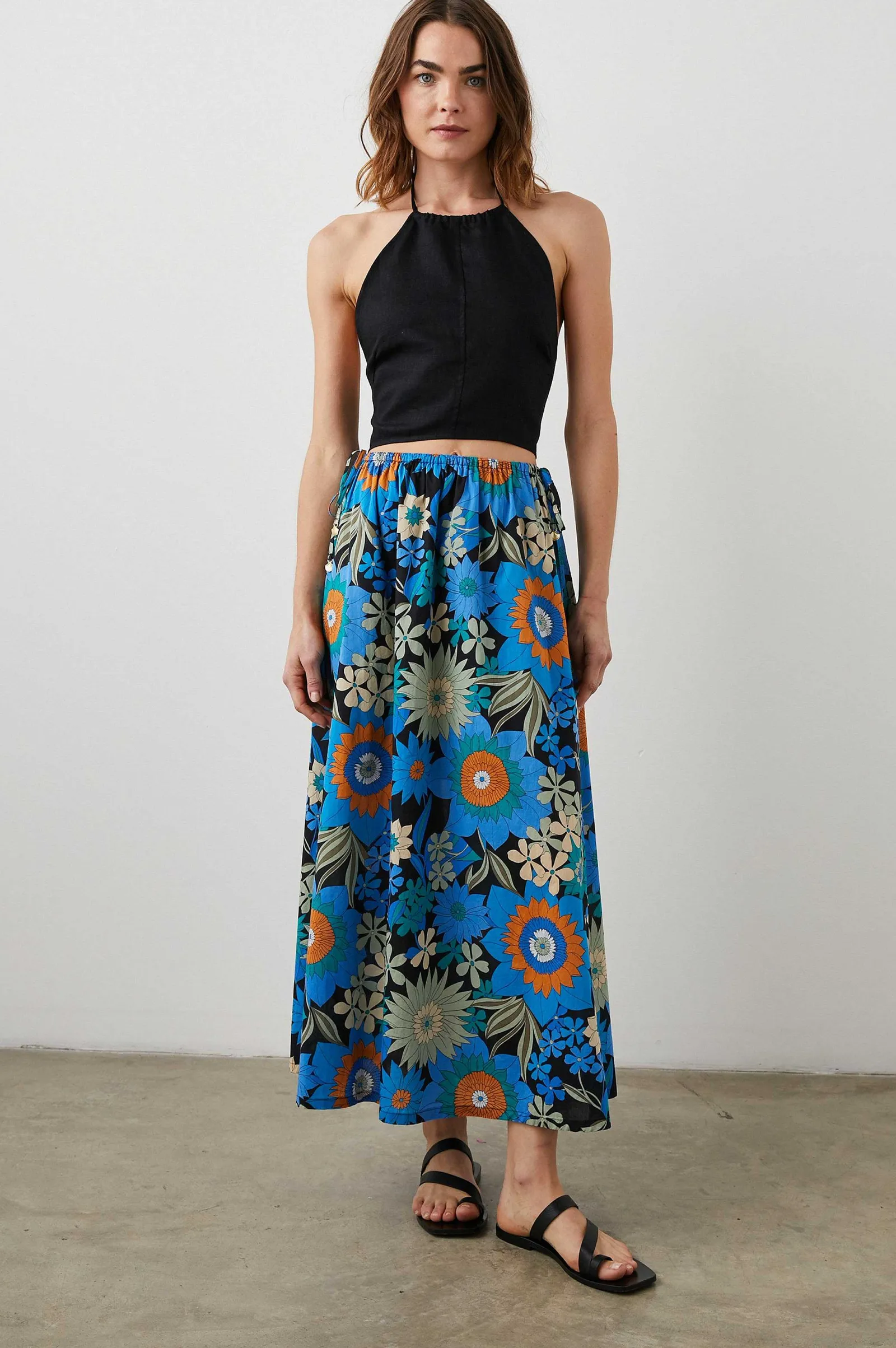 Vrouwen Rails Rok Van Beuken - Azul Wildbloemen