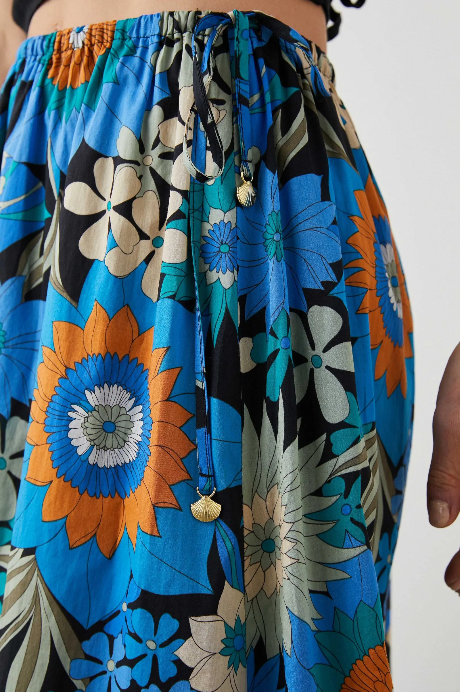 Vrouwen Rails Rok Van Beuken - Azul Wildbloemen