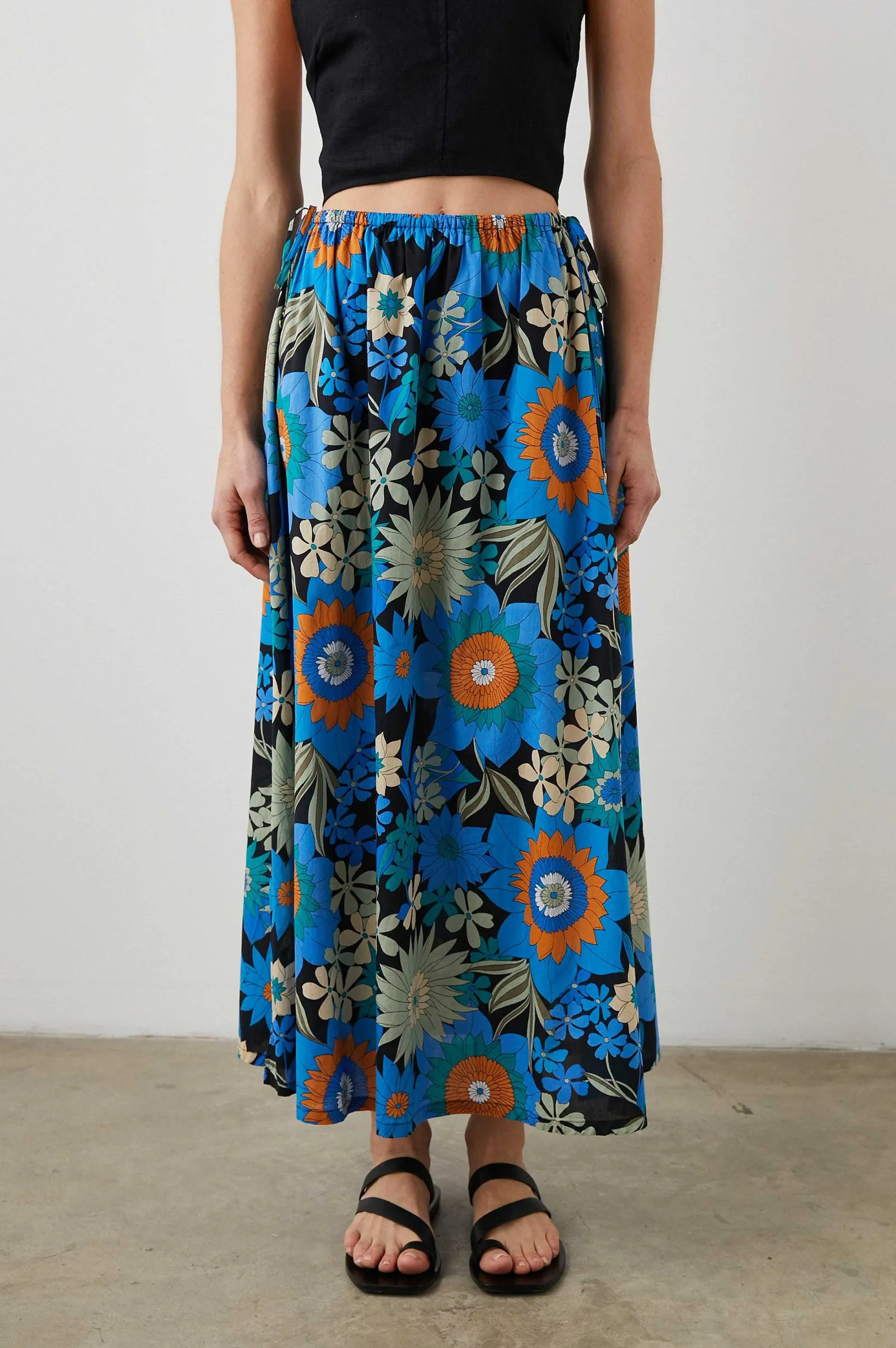 Vrouwen Rails Rok Van Beuken - Azul Wildbloemen